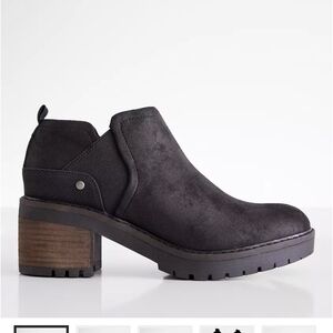 Black Suede Ankle Boots